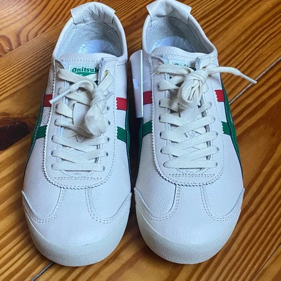 Brand New Onitsuka Tiger Mexico 66 red, green, beige - Picture 6 of 8